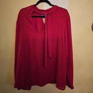 torrid dress shirt with tie neck NWOT